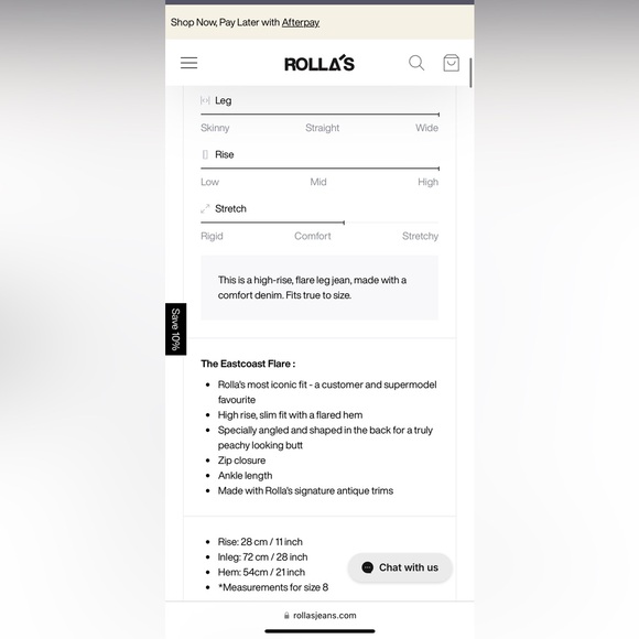 Rollas eastcoast crop flare - Picture 13 of 13